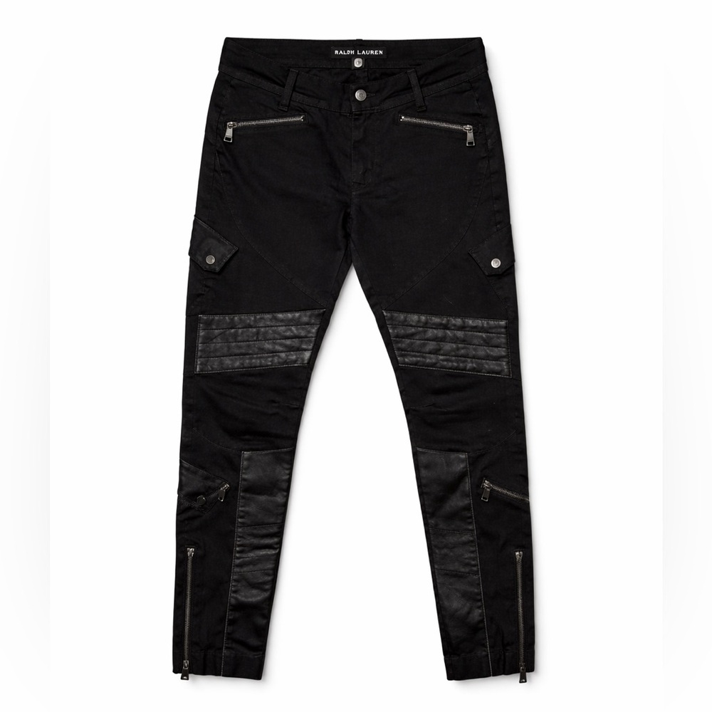 Ralph Lauren Black Label Moto Jeans